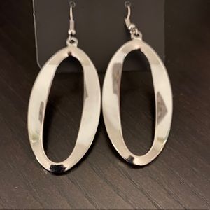 Silver earrings